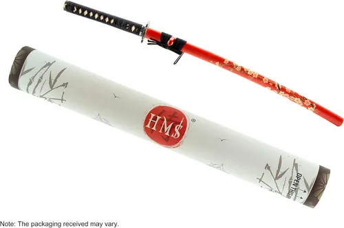 Vista 5 de Handmade Sword – Espada Samurai Katana, práctica, forjada a mano, acero al carbono 1045, templada al calor / arcilla, enredadera completa, afilada