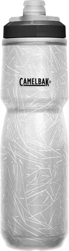 Vista 4 de CamelBak Podium - Botella para bicicleta, 21 onzas, botella con aislamiento térmico para apretar, color negro
