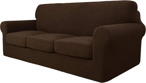 Vista 33 de YEMYHOM - Fundas elásticas para cojín individual, protector de sofá, silla, asiento, funda deslizante, funda suave de sofá, reemplazo, grande, a