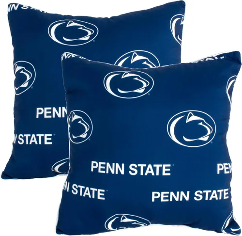 Vista 22 de College Covers Everything Comfy Auburn Tigers - Almohada decorativa de 16 x 16 pulgadas, incluye 2 almohadas