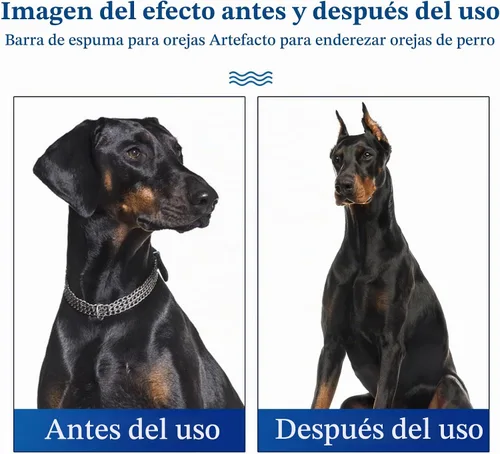 Vista 6 de Doberman - Kit de publicación de oído para el cuidado de los oídos, cinta Kit de cuidado de oídos Doberman, agarre seguro para dar forma a