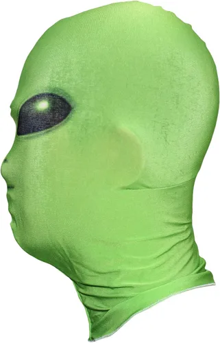 Vista 2 de AXBXCX - Máscara de forro polar de poliéster para disfraz de Halloween