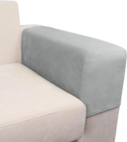 Vista 87 de Funda para Sofá de Terciopelo Elástico Funda de Cojín de Sofá 1 Pieza - Funda Elástica Lavable para Asiento o Respaldo, Fundas de Asiento para Sofás