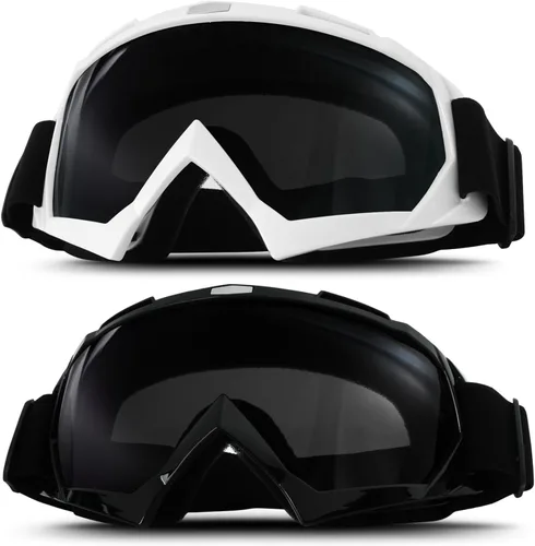 Vista 9 de Gafas de motocicleta ATV para motocross, para bicicleta de tierra, antiarañazos, UV400, protección para los ojos, gafas para todoterreno