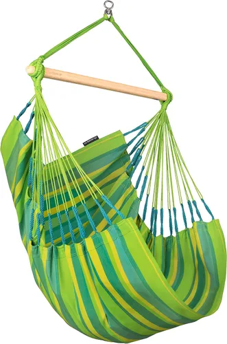 Vista 33 de LA SIESTA Domingo - Silla colgante para exteriores resistente a la intemperie Sea Salt