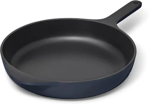 Vista 16 de Sartén de Hierro Fundido Caraway - Sartén de Hierro Fundido Esmaltada de 8" con Recubrimiento de 3 Capas de Esmalte - Sin Necesidad de Sazonado
