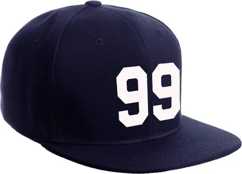 Vista 121 de Número de equipo modificado para requisitos particulares del jugador del color del sombrero del Snapback de la visera plana clásica de la visera