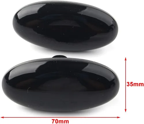 Vista 6 de Zhisheng - Conjunto de luz de marcador lateral delantero para automóvil Mazda 2 2011-2013, para Mazda 3 2004-2011, para Mazda 5 2006-2010