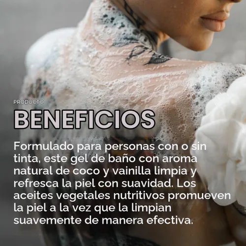Vista 3 de Mad Rabbit Refresh Body Wash, cuidado posterior del tatuaje, 16 onzas