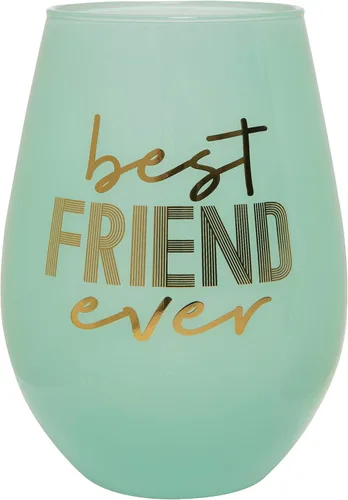 Vista 3 de Slant Collections Creative Brands - Vaso de vino sin tallo jumbo, 30 onzas, felicitaciones