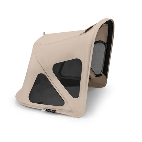 Vista 10 de Bugaboo Toldo Breezy con paneles de ventilación y mosquitera integrada, compatible con cochecitos Fox, Cangaroo, Cameleon 3 y Lynx, tela UPF 50+