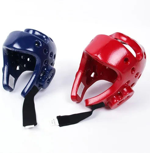 Vista 3 de Protector de cabeza para adultos y niños, para boxeo profesional, casco Muay Shock Muay, equipo protector de cabeza para Muay Thai, Grappling