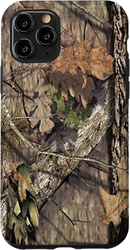 Vista 10 de Funda para iPhone 15 Oak Hunter Hunting Mossy Pattern Tree Theme Design Deer Buck