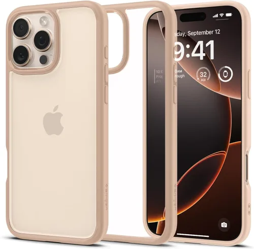 Vista 65 de Spigen Funda para iPhone 12 Mini, ultra híbrida, sin anillo magnético, antiamarilleo, transparente