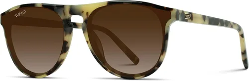 Vista 5 de WMP Eyewear - Gafas de sol redondas modernas One Bridge
