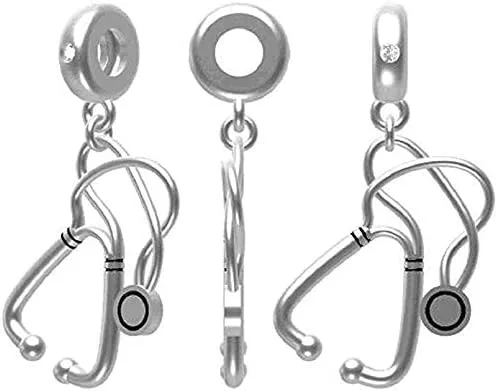 Vista 2 de Auténticas cuentas de plata de ley EVESCITY para Pandora y pulseras similares