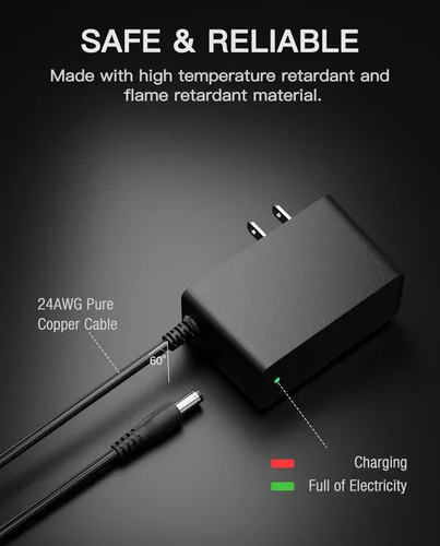 Vista 2 de Adaptador CA/CC de 25.2V compatible con Ninebot de Segway Zing E8 E10 E12 C8 C9 C10 C20 C2 Pro E2 Plus 21.6V batería de litio cargador de fuente