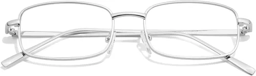 Vista 7 de SODQW Bayonetta Glasses Office-Siren Rectangle Blue Light Blocking Eyewear Marco negro