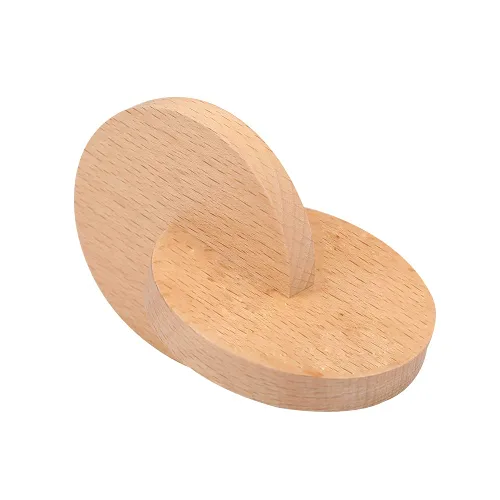 Vista 4 de JE JOUE Montessori Materials - Discos entrelazados de madera para bebé