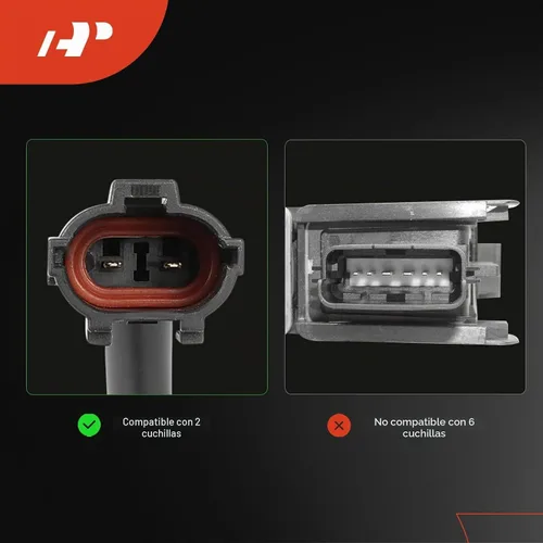 Vista 3 de Motor de elevación de ventana eléctrica A-Premium (con conector de 2 pines) Compatible con Hyundai Elantra Coupe 2013, Elantra 2011-2016, Sonata
