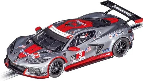 Vista 2 de Carrera 23928 Chevrolet Corvette C8.R Sebring No.3 Escala 1:24 Ranura Digital Coche Carreras Vehículo Ranura Digital Pistas de carreras de coches
