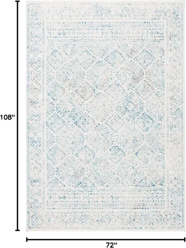 Vista 261 de Safavieh - Alfombra decorativa de la colección Tulum, modelo TUL264F, estilo marroquí, bohemio y desgastado, no suelta pelusa, para sala, vestíbulo