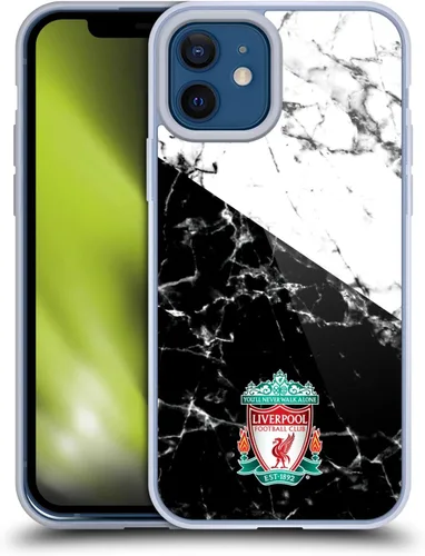 Vista 51 de Oficial LIVERPOOL Football Club 2017/18 Mármol Soft Gel Case para iPhone de Apple 7 Plus/8 PLUS Escudo negro.