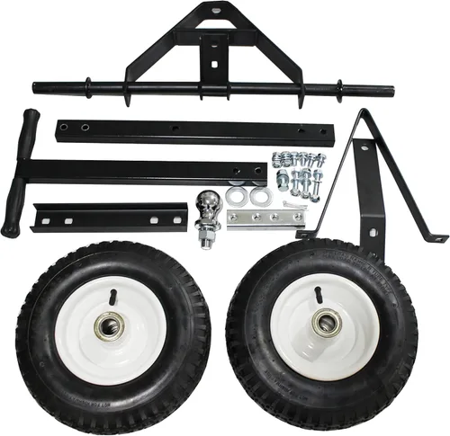 Vista 5 de MaxxHaul 70225 plataforma remolque con ruedas neumáticas de 12", 600 lb. de capacidad máxima
