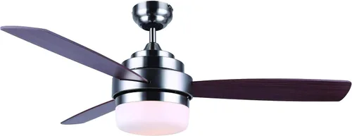 Vista 11 de BLACK+DECKER Ventilador de techo de 52 pulgadas con kit de luz y cadena de tracción, 5 aspas, vidrio esmerilado blanco