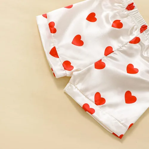 Vista 48 de Conjunto de pijama de manga larga con botones para niña pequeña, conjunto de ropa de dormir