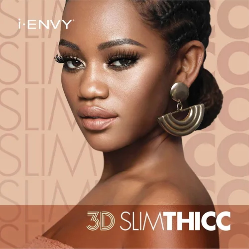 Vista 5 de i-ENVY - Pestañas postizas Thicc 3D con aleteo, pestañas postizas (02)