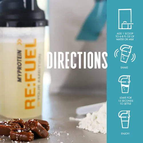 Vista 5 de Myprotein® Polvo de proteína de suero, polvo de proteína sin gluten, suplemento de aminoácidos para culturismo, GMO y proteína libre de soja