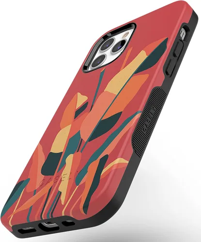 Vista 6 de Casely Funda para iPhone 11 Pro Max Let it Grow Banana Leaf Floral Diseño protector audaz