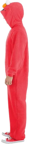 Vista 9 de Sesame Street Adult Elmo Onesie Costume