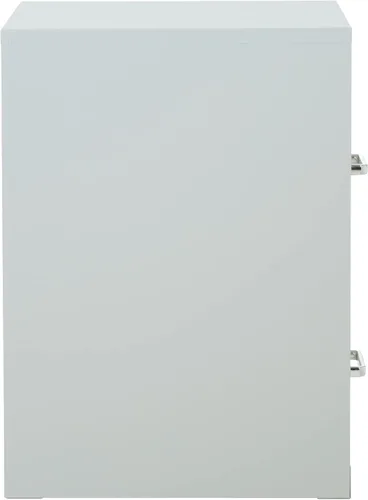 Vista 5 de OSP Home Furnishings Archivador metálico con 2 cajones, color gris