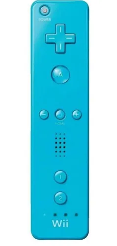 Vista 2 de Wii Remote Controller - Blue (Renewed)