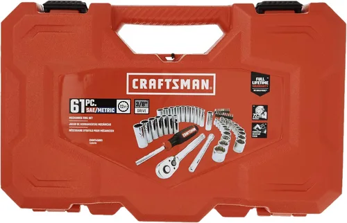 Vista 3 de CRAFTSMAN Juego de llaves de vaso para mecánica, 61 piezas (CMMT45061)