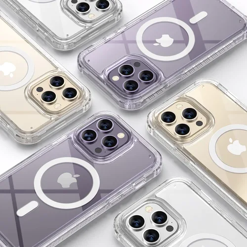 Vista 563 de DIACLARA - Funda transparente compatible con iPhone XR 6.1 pulgadas 2018