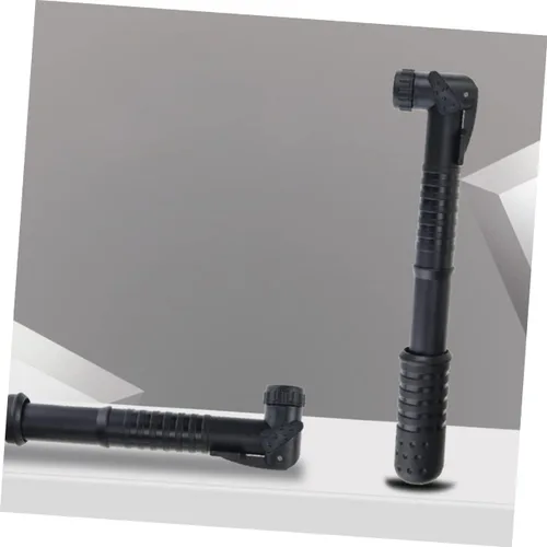 Vista 4 de Toddmomy Inflador de baloncesto para bicicletas de bolsillo, inflador de neumáticos portátil, mini bomba con manómetro para niños, inflador de alta