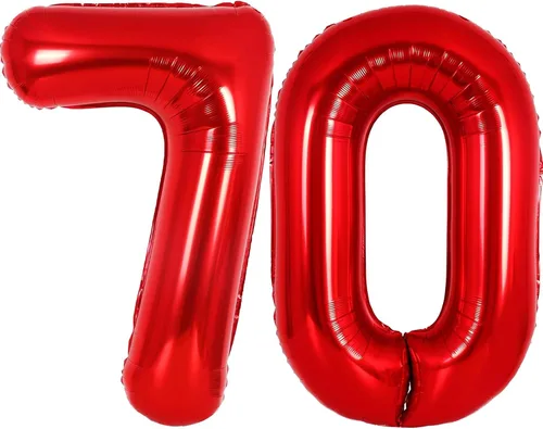 Vista 80 de Globos gigantes de números negros de 40 pulgadas, globos de aluminio de Mylar con helio para cumpleaños, globo número 0 para decoración de fiestas