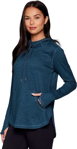 Vista 2 de RBX Active - Sudadera con capucha y manga larga para mujer