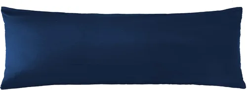Vista 16 de iMaylex Funda de almohada con cremallera de tela de microfibra cepillada suave, cómoda y ligera, de fácil cuidado, negra, para cuerpo, 20 pulgadas x