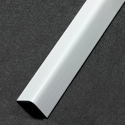 Vista 12 de Protector de esquina de pared negro, 4 piezas, longitud 35.4 pulgadas, ancho 0.79 pulgadas, protector de esquina de metal autoadhesivo para moldura