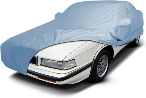 Vista 58 de iCarCover Funda de automóvil personalizada Premium para Chrysler Imperial 1957-1975, resistente, impermeable, para todo tipo de clima, lluvia Negro