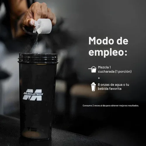 Vista 6 de Muscletech Glutamina, 100 % pura, L-Glutamina, suministro de 60 días, 10.65 oz.