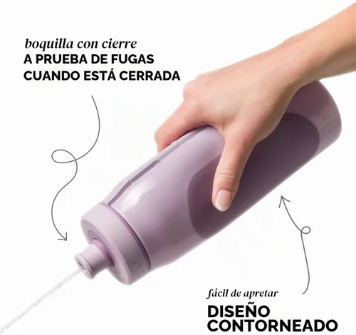 Vista 3 de Simple Modern Botella exprimible con tapa de bloqueo Vaso deportivo de 30 Negro medianoche