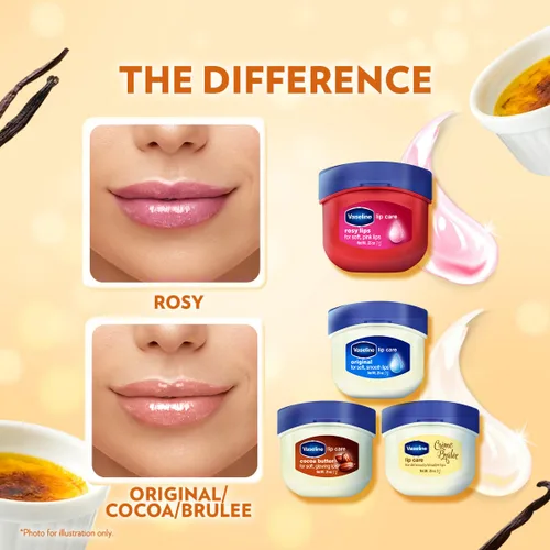 Vista 9 de Vaseline Crema labial Brulee tamaño .25z Vaseline Lip Therapy Creme Brulee .25z