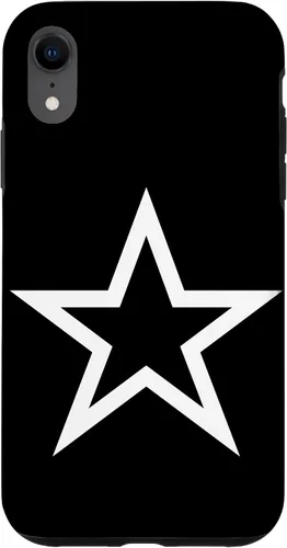 Vista 25 de Y2K Aesthetic Star - Carcasa para iPhone 17, diseño de estrella y negro