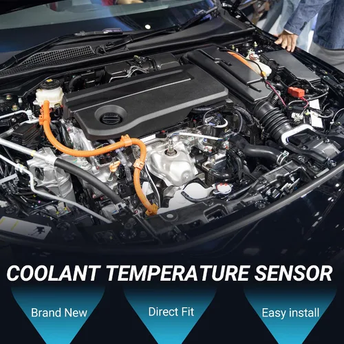Vista 2 de F FIERCE CYCLE Sensor de temperatura del refrigerante para Saab 9-5 Durable No.9152245 Sensor de temperatura del agua Interior negro