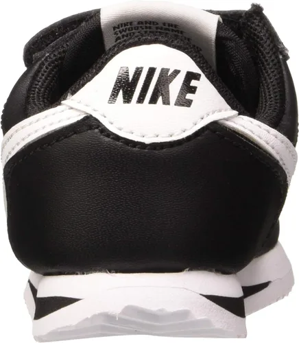 Vista 3 de Nike - Tenis Cortez Basic SL para niño, color blanco y negro
